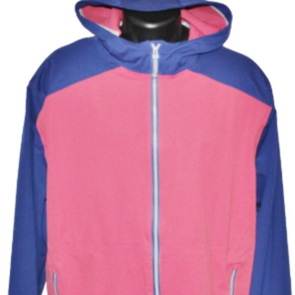 Excellent Peter Millar Hyperlight 3L Link Hoodie Waterproof Full Zip Jacket XL - Picture 2 of 10